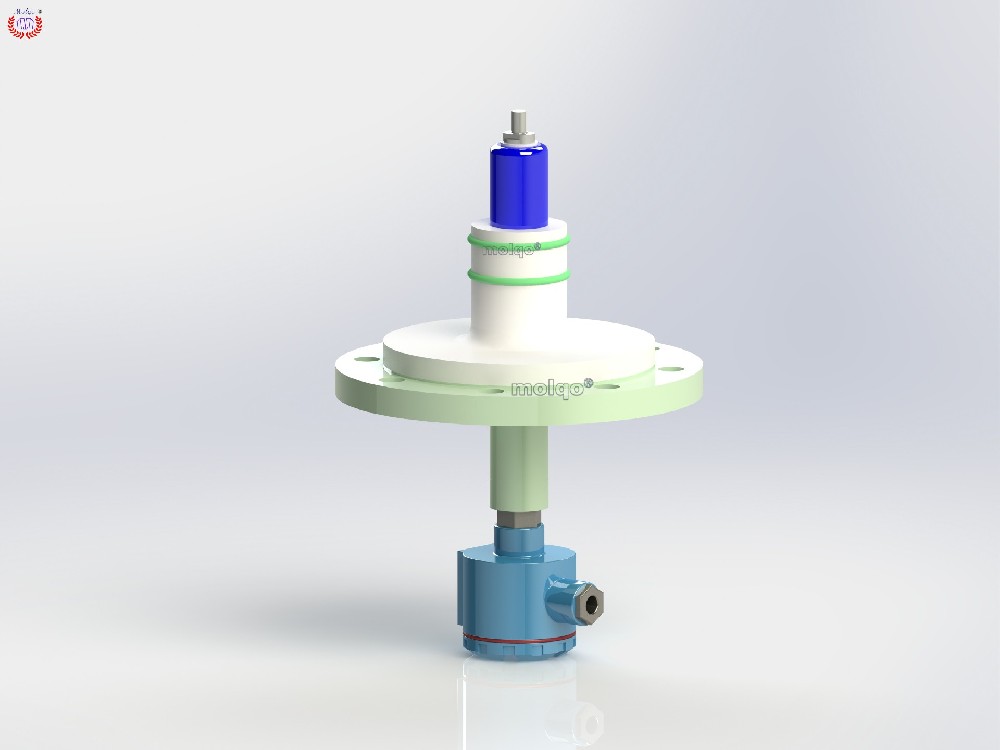 搪玻璃底部防積料無死角高靈敏度鉭釘測溫管